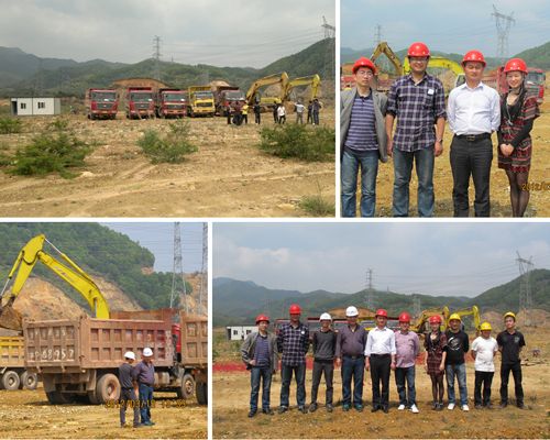东方雨虹惠州生产基地举行土石方工程开工仪式